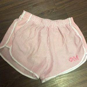 Phi Mu shorts pink small